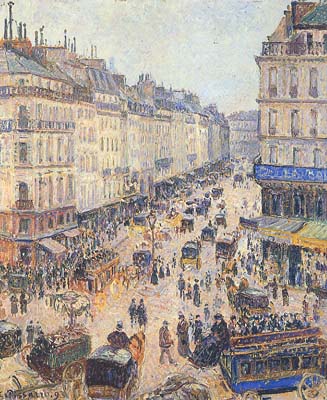  Pissarro's Rue St. Lazare 
