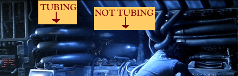 tubing vs. non-tubing in ALIEN