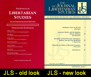  Journal of Libertarian Studies